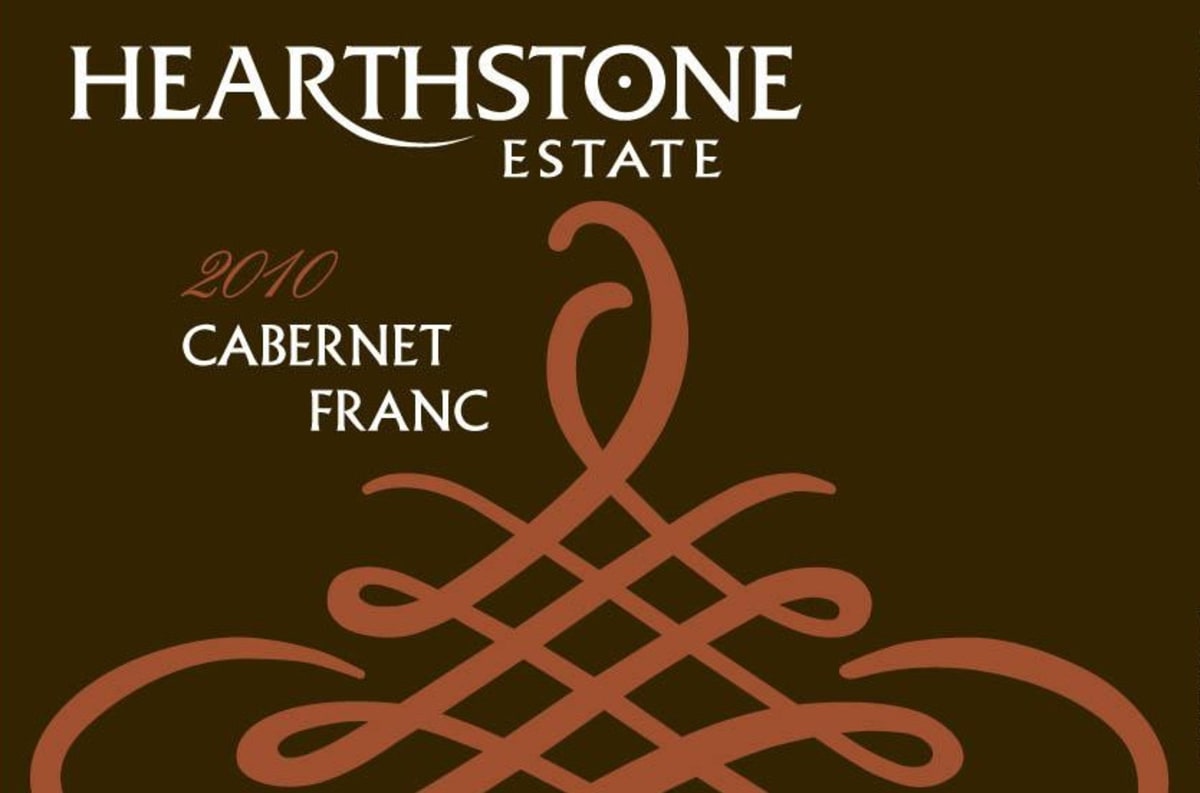 Hearthstone Vineyard & Winery Cabernet Franc 2010 Front Label
