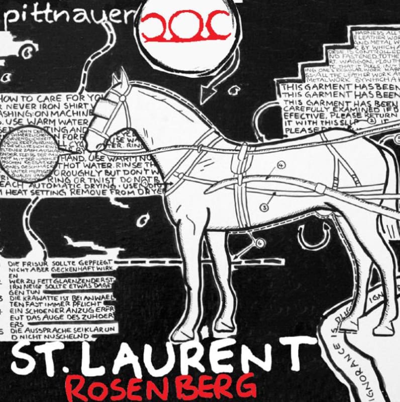 Weingut Gerhard and Brigitte Pittnauer Rosenberg St.Laurent 2011 Front Label