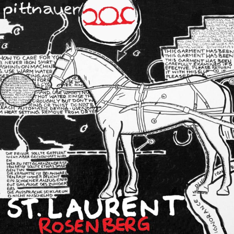 Weingut Gerhard and Brigitte Pittnauer Rosenberg St.Laurent 2010 Front Label