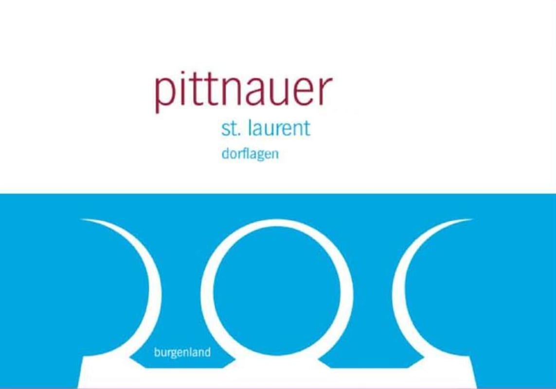 Weingut Gerhard and Brigitte Pittnauer Dorflagen St. Laurent 2013 Front Label