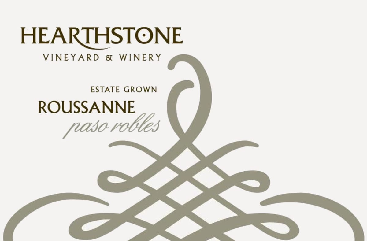 Hearthstone Vineyard & Winery Roussanne 2013 Front Label
