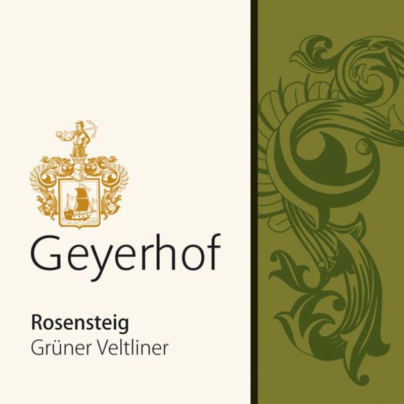 Weingut Geyerhof Rosensteig Gruner Veltliner 2015 Front Label