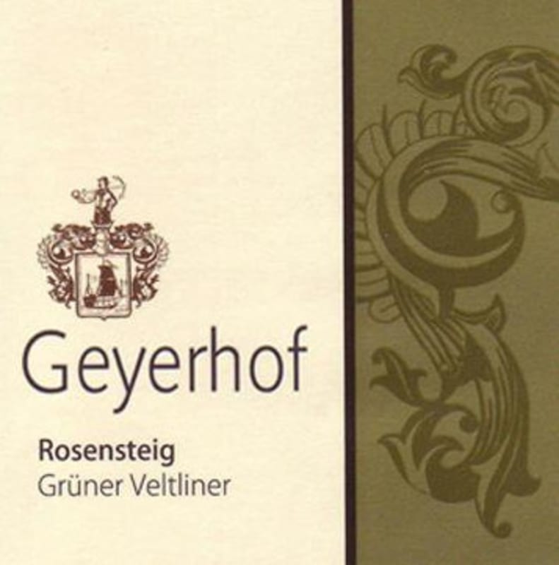 Weingut Geyerhof Rosensteig Gruner Veltliner 2009 Front Label