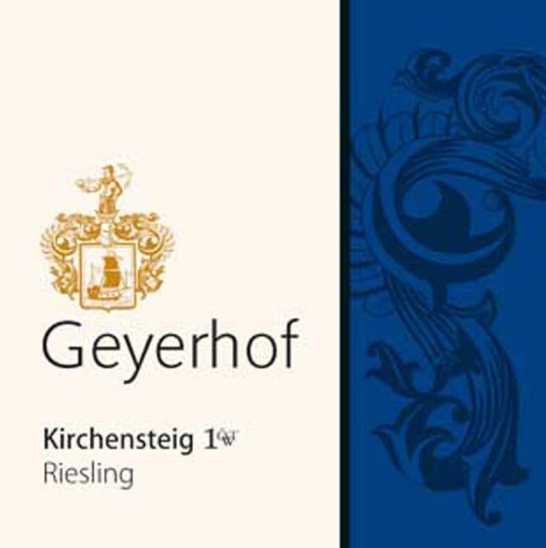 Weingut Geyerhof Kirchensteig Erste OTW Lage Reserve Riesling 2015 Front Label