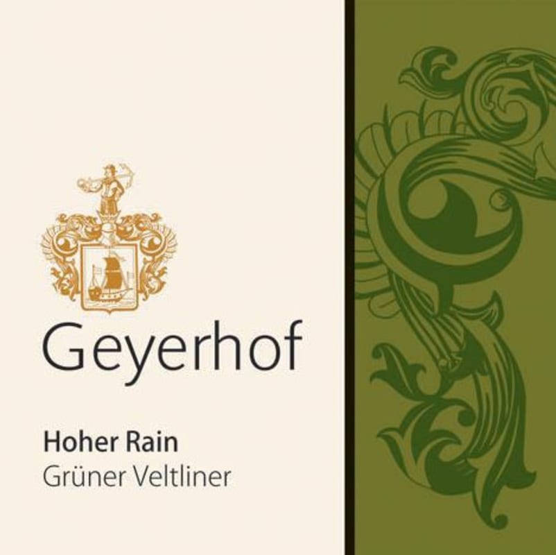 Weingut Geyerhof Hoher Rain Gruner Veltliner 2014 Front Label