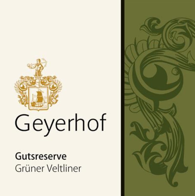 Weingut Geyerhof Gutsreserve Reserve Gruner Veltliner 2009 Front Label