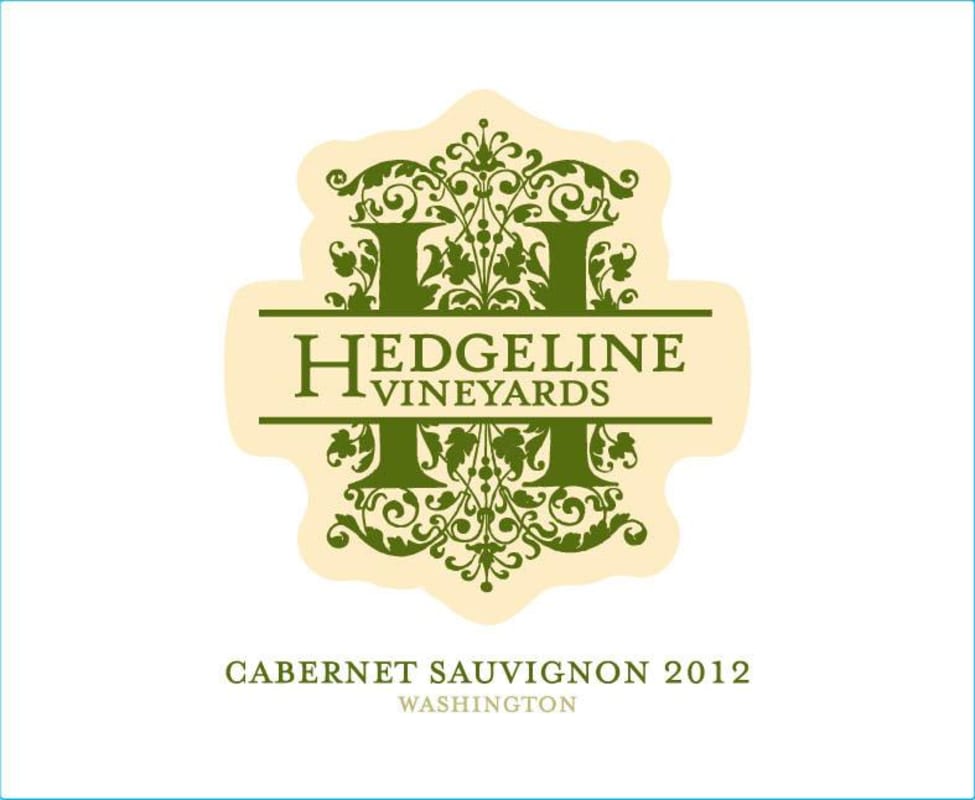 Hedgeline Vineyards Cabernet Sauvignon 2012 Front Label