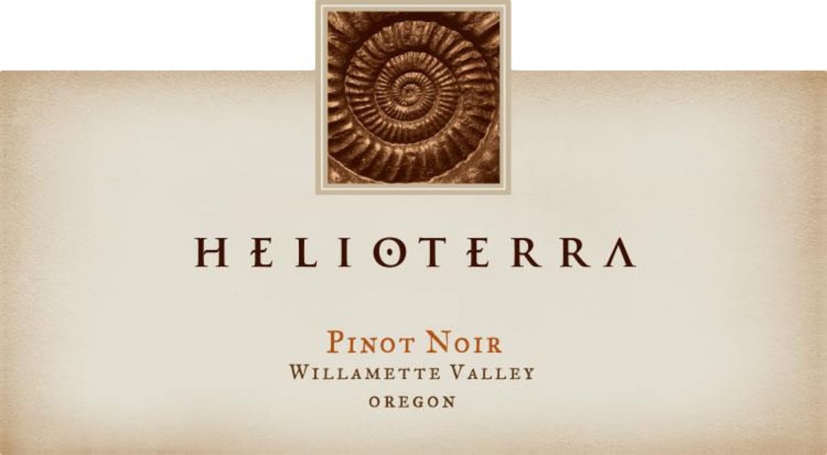 Helioterra Wines Pinot Noir 2013 Front Label