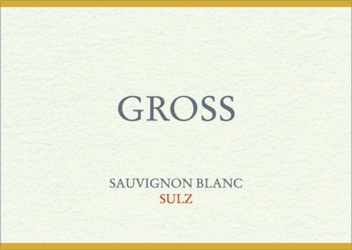 Weingut Gross Sulz Erste STK Lage Sauvignon Blanc 2014 Front Label