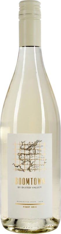 Boomtown by Dusted Valley Pinot Gris 2016 Front Bottle Shot