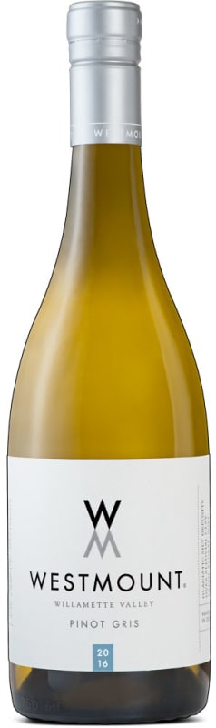 Westmount Willamette Valley Pinot Gris 2016 Front Bottle Shot