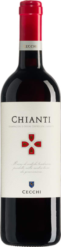 Cecchi Chianti 2016 Front Bottle Shot