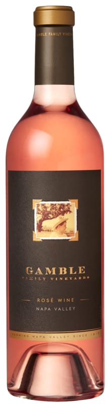 Gamble Estates Rose 2017 Front Bottle Shot