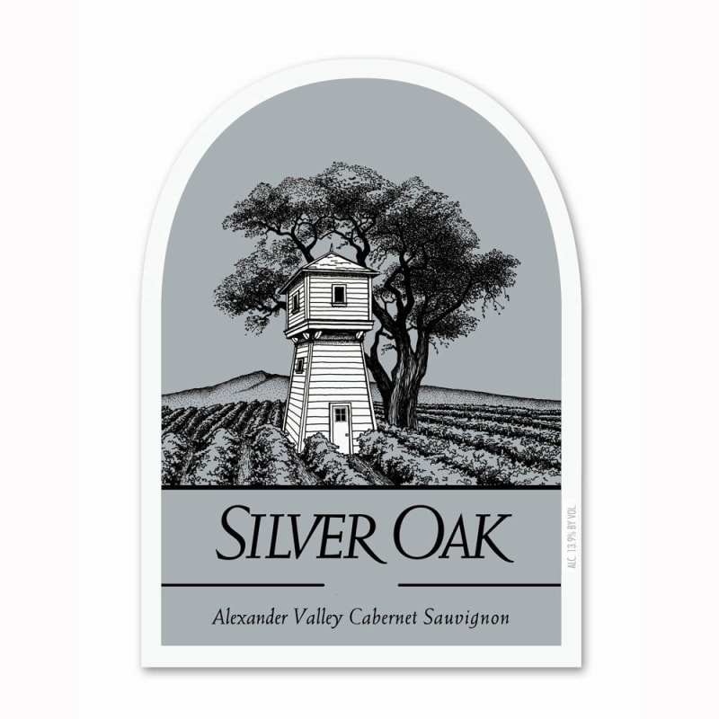 Silver Oak Alexander Valley Cabernet Sauvignon (3 Liter Bottle - torn label) 1988 Front Label