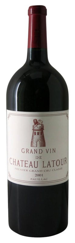 Chateau Latour 2001 Front Bottle Shot