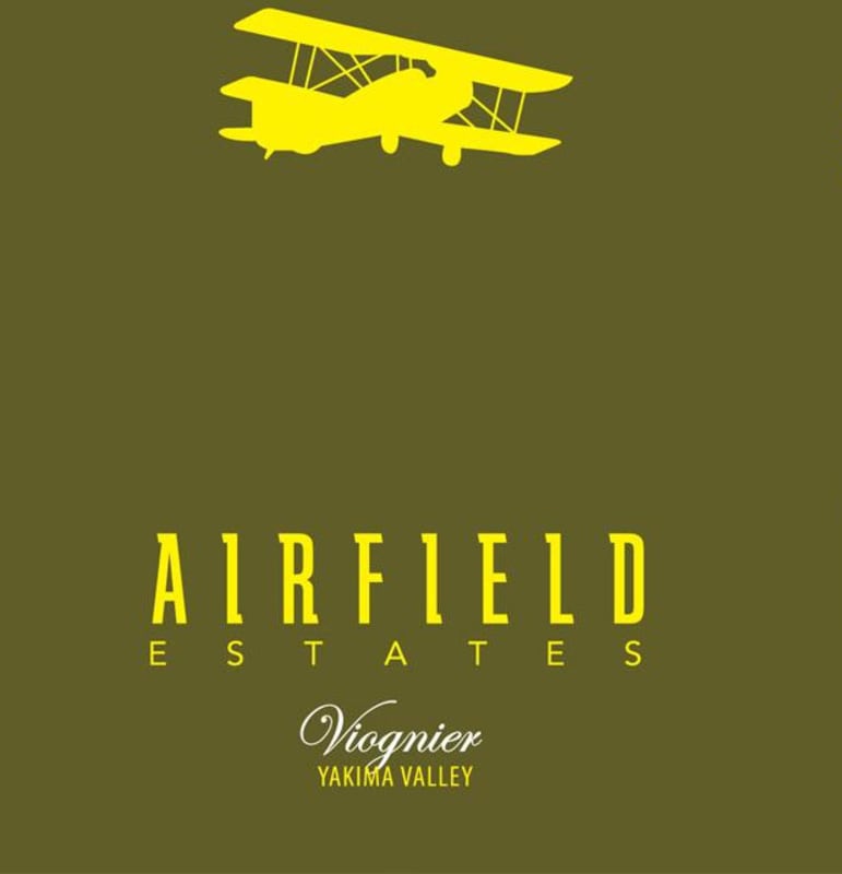 Airfield Estate Viognier 2012 Front Label