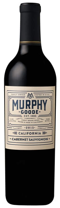 Murphy-Goode California Cabernet Sauvignon 2015 Front Bottle Shot