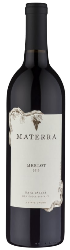 Materra Merlot 2010 Front Bottle Shot