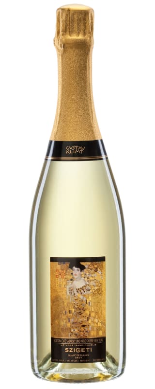 Szigeti Klimt Blanc de Blanc 2012 Front Bottle Shot