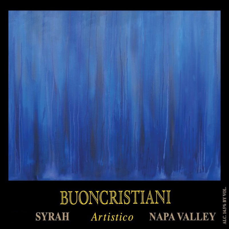 Buoncristiani Artistico Syrah 2012 Front Label