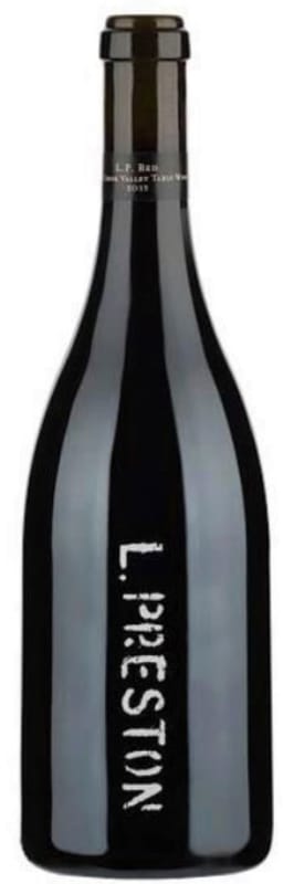 Preston Vineyards L. Preston 2015 Front Bottle Shot