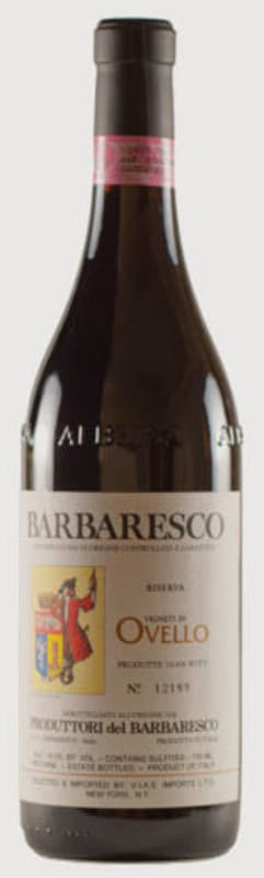 Produttori del Barbaresco Barbaresco Ovello Riserva 2013 Front Bottle Shot