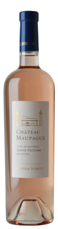 Chateau Maupague Cotes de Provence Sainte-Victoire Rose 2017 Front Bottle Shot