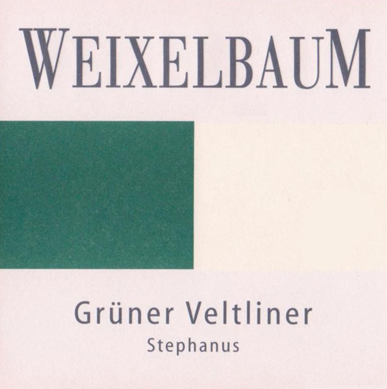 Weingut Heinz Weixelbaum Stephanus Gruner Veltliner 2014 Front Label