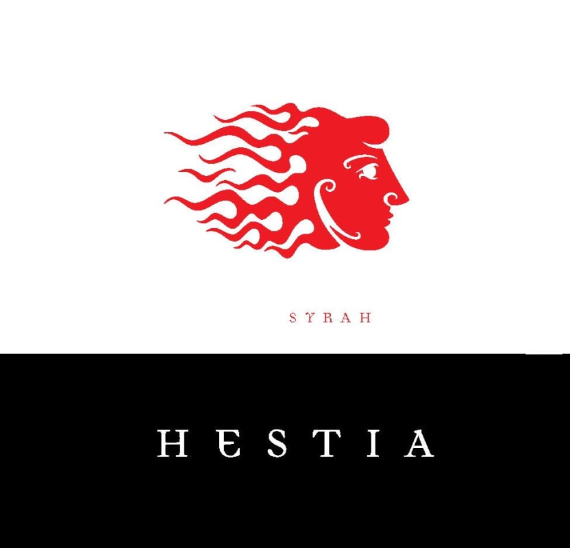 Hestia Cellars Columbia Valley Syrah 2008 Front Label