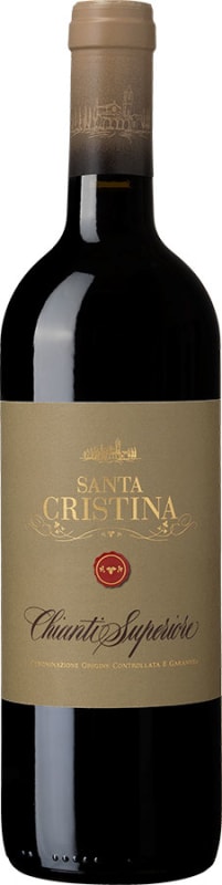 Santa Cristina by Antinori Chianti Superiore 2016 Front Bottle Shot