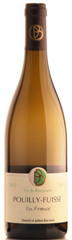 Daniel & Julien Barraud Pouilly-Fuisse En France 2016 Front Bottle Shot