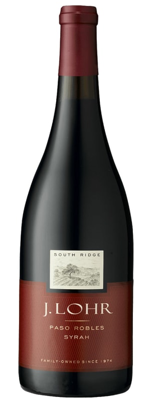 J. Lohr Estates South Ridge Syrah 2016 Front Bottle Shot