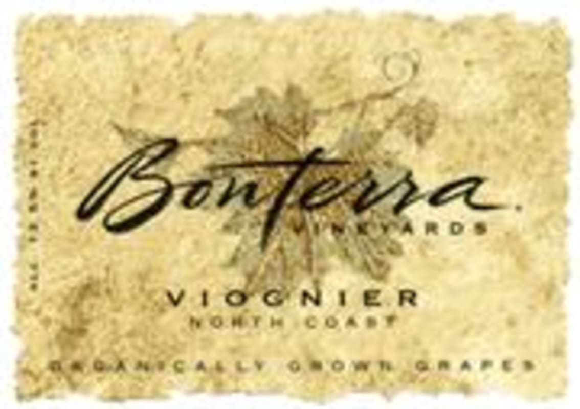 Bonterra Organically Grown Viognier 2000 Front Label