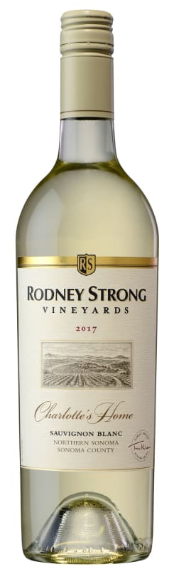 Rodney Strong Charlotte's Home Sauvignon Blanc 2017 Front Bottle Shot