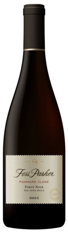 Fess Parker Pommard Clone Pinot Noir 2015 Front Bottle Shot