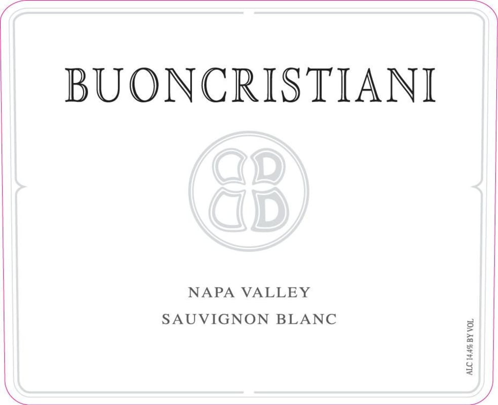 Buoncristiani Sauvignon Blanc 2013 Front Label
