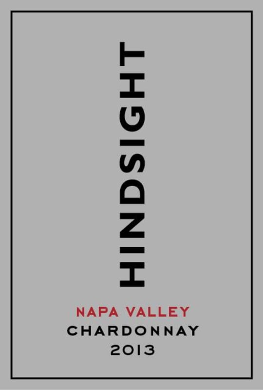 Hindsight Wines Chardonnay 2013 Front Label