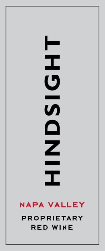 Hindsight Wines Proprietary Red 2014 Front Label