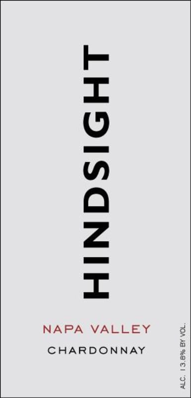 Hindsight Wines Chardonnay 2012 Front Label