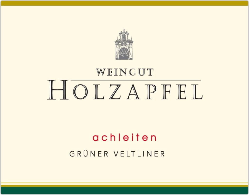 Weingut Holzapfel Achleiten Federspiel Gruner Veltliner 2012 Front Label