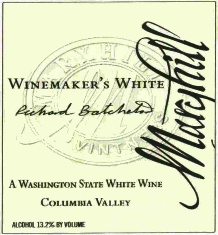 Maryhill Winemaker's White 2011 Front Label