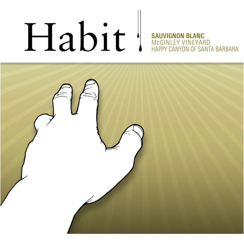 Habit McGinley Vineyard Sauvignon Blanc 2017 Front Label