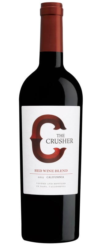 The Crusher Grower's Selection Red Blend 2015 Front Bottle Shot