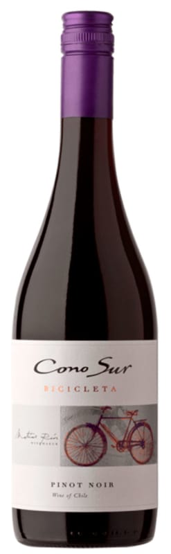 Cono Sur Bicicleta Pinot Noir 2017 Front Bottle Shot