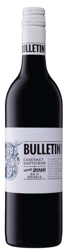 Bulletin Place Cabernet Sauvignon 2016 Front Bottle Shot