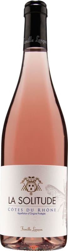 Domaine de la Solitude Cotes du Rhone Rose 2017 Front Bottle Shot