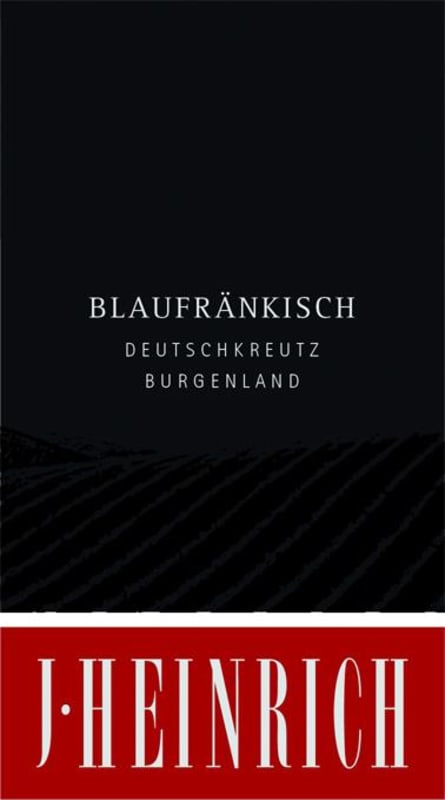 Weingut J. Heinrich Blaufrankisch 2012 Front Label