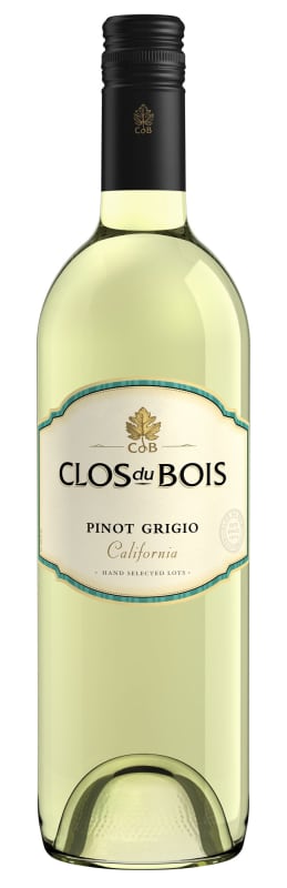 Clos du Bois Pinot Grigio 2017 Front Bottle Shot