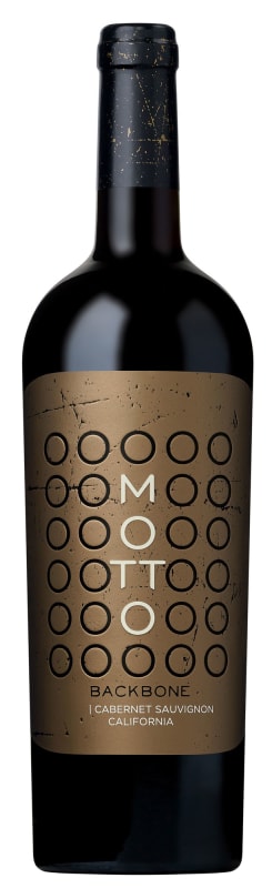 Motto Backbone Cabernet Sauvignon 2014 Front Bottle Shot