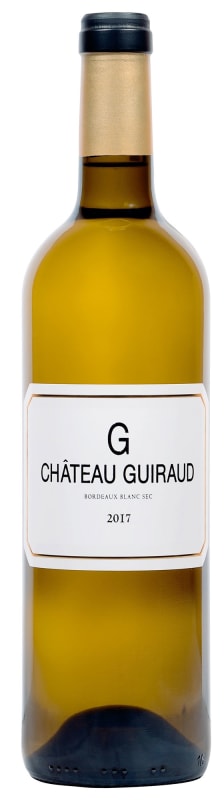 Chateau Guiraud G Bordeaux Blanc 2017 Front Bottle Shot